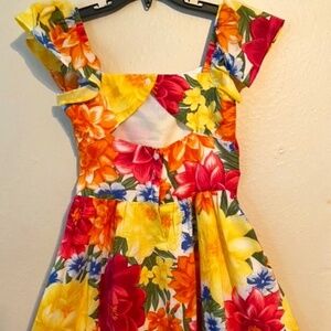Girl’s Floral Dress